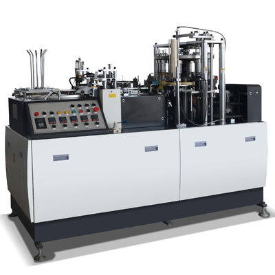 Machine à fabriquer des tasses en papier à usage unique entièrement automatique pour le traitement du café et du thé Machine à plier le papier 1700 kg