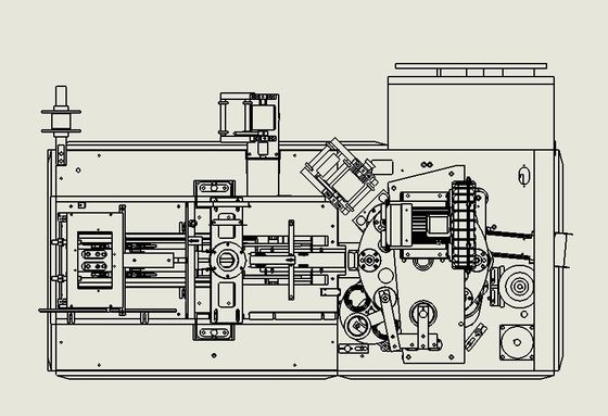 Machine à fabriquer des tasses en papier 65-85 pièces/min Machine automatique à vitesse moyenne pour fabriquer des tasses de thé en papier