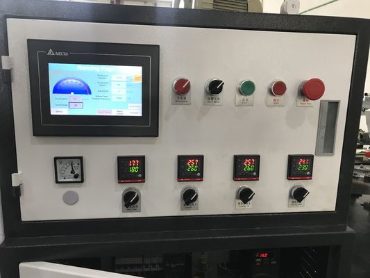 Machine de fabrication automatique à vitesse moyenne de tasses en papier jetables de taille externe 2130 mm*1350 mm*1900 mm et tension 220 V/380 V