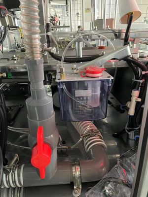 Machine de formage de tasses de papier à consommation avec une source de gaz de 0,5-0,8 MPa et une spécification de papier 150-350 GSM