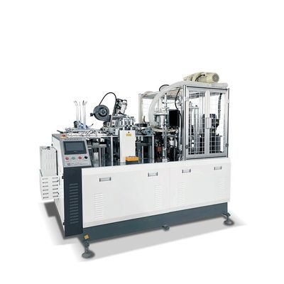Type de traitement du pliage du papier Machine de formage de tasses de papier à grande vitesse entièrement automatique avec une barre de cuivre en forme de tasse