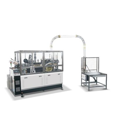 150-350g/m2 Papier recouvert en PE simple/double Machine à former des tasses de thé en papier à ultrasons pour la fabrication de mini-tasses jetables