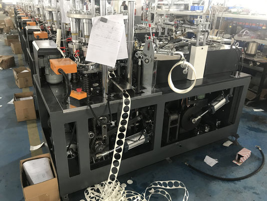 Machine à fabriquer des tasses en papier entièrement automatique pour les fabricants Taille externe 2130mm*1350mm*1900mm Note Service personnalisé