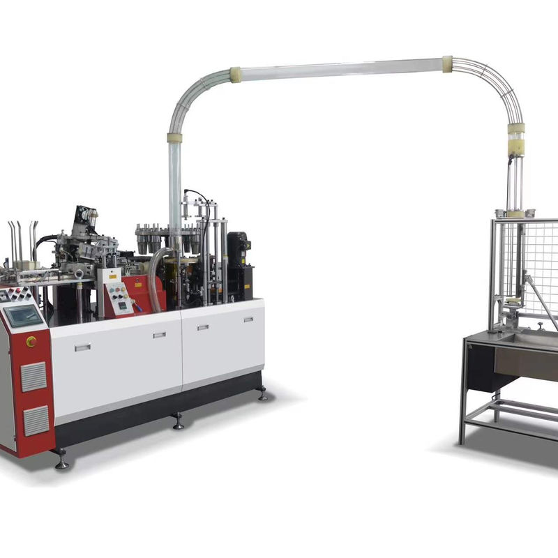 100-110 pièces/min Machine à former des tasses de thé en papier à grande vitesse avec une taille externe de 2200mm*1350mm*1900mm