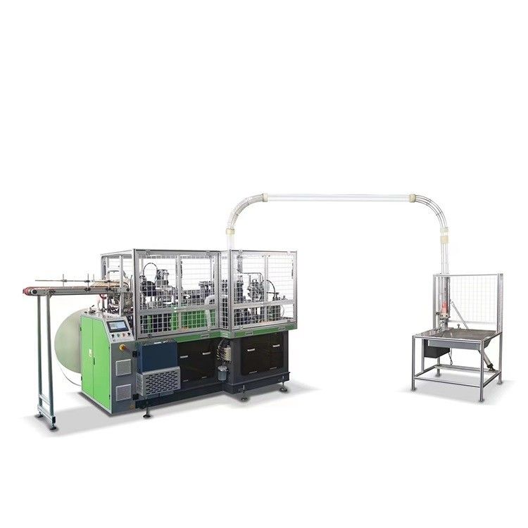 Machine automatique de fabrication de tasses de papier à grande vitesse à double paroi, machine à former une tasse de café en papier 120-150 pièces/m2