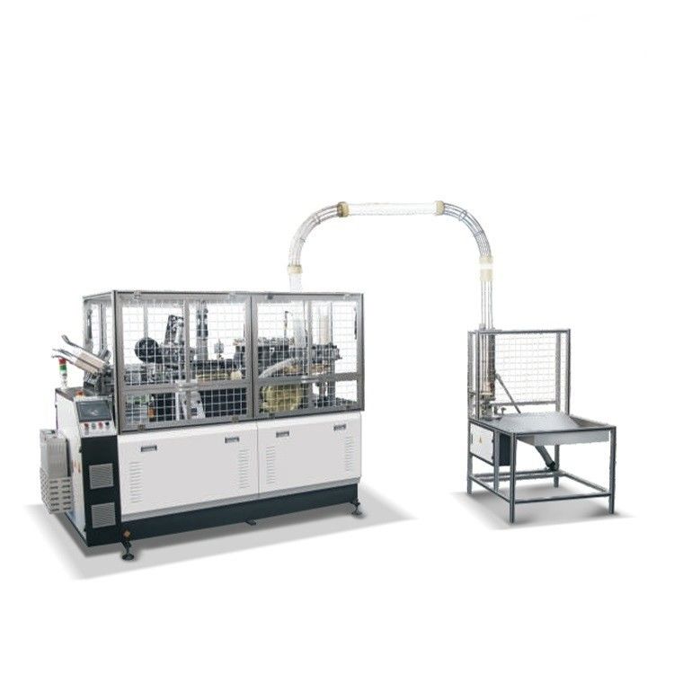 150-350g/m2 Papier recouvert en PE simple/double Machine à former des tasses de thé en papier à ultrasons pour la fabrication de mini-tasses jetables